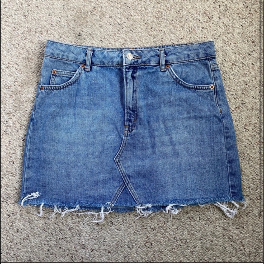 TopShop Jean Skirt
